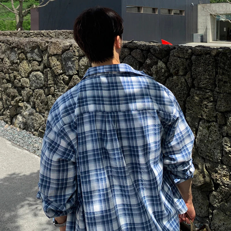 Vintage Plaid Relaxed Shirt