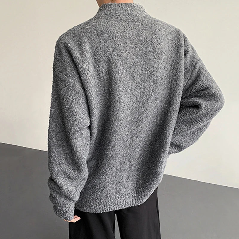Pearl-Detail Zip Cardigan